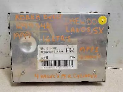 98-02 DAEWOO LANOS Engine/motor Brain Box USA MKT 1.6L SERV#16252661 16246489 AT • $59.99