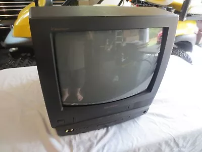 Quasar Video Viewer Tv/VHS Combo- Model  VV1308 1998 - Retro Gaming  Works Great • $99.99