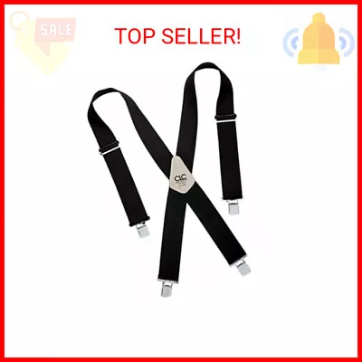 CLC Custom Leathercraft 110BLK Heavy Duty Work Suspenders Black • $17.75