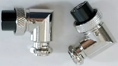 Lot Of 2 Workman C5R Right Angle Female 5-Pin CB Radio Microphone Plug End C-5R • $10.95