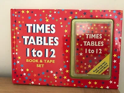 Times Tables 1 To 12  Book And Tape - Learn Your Tables Music Sounds Early Maths • £4.95