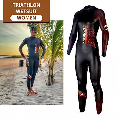 SUMARPO Triathlon Wetsuit 4/2mm Yamamoto Neoprene ECO-Based USAT Approved • $305.95