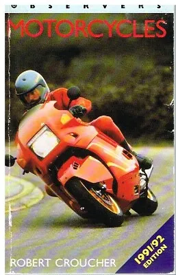 Observers Book Of Motorcycles Book ( 1991/1992 7th Edition ) • £4.50