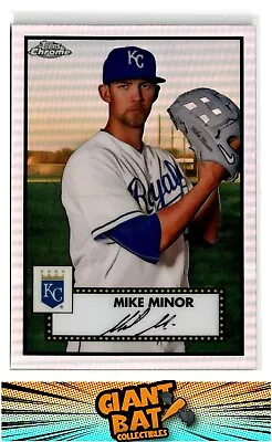 2021 Topps Chrome Platinum Anniversary #188 Mike Minor Refractor • $1.99