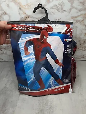Marvel The Amazing Spider-man 2 Adult Halloween Costume Men's Size X-large 42-46 • $32.99