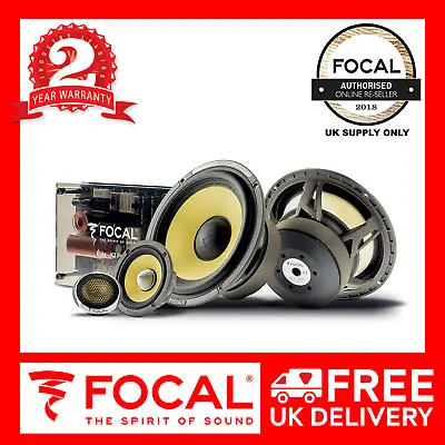 Focal ES165KX3 6.5'' 17cm 3-Way Component Speaker - 2 Year Warranty • £999.99