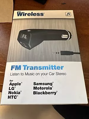 Just Wireless FM Transmitter - REV032016 USB Car Charger Opened Box • $9