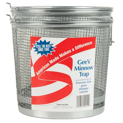 Gee's G40 Galvanized Minnow Trap Killie Bait Fish Freshwater FREE SHIPPING • $29.99