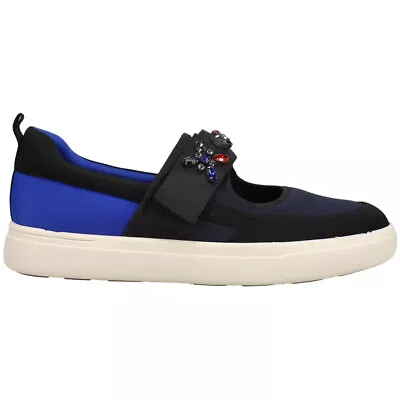 VANELi Oldys Slip On  Womens Black Blue Flats Casual 305286 • $14.99