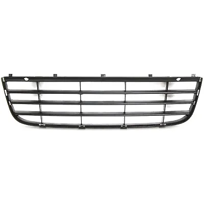 Bumper Grille For 2005-2010 Volkswagen Jetta Center Textured Black VW1036106 • $18.91