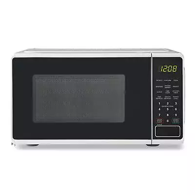 0.7 Cu Ft Countertop Microwave Oven 700 Watts White New • $53.31