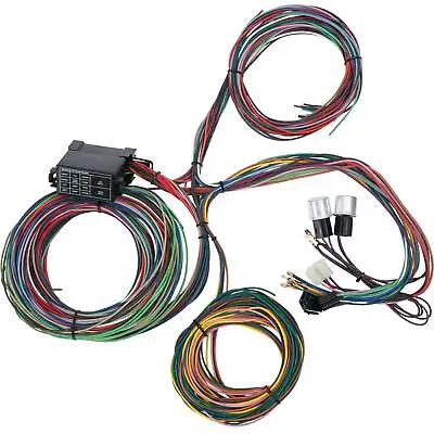$185.99 • Buy Speedway 12 Circuit Universal Street Rod Wiring Harness W/ Detailed Instructions