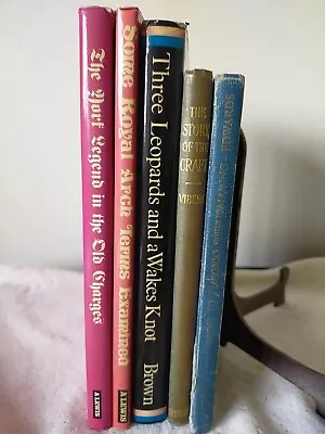 Lot Of 5 Freemasonry Masonic 1st Edition HB Books • £55