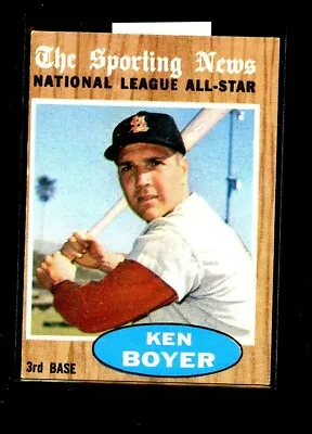 1962 Topps #392 Ken Boyer N.l. Cardinals Nrmint(oc) E05805 • $50