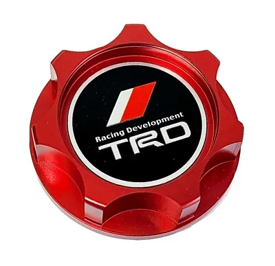 $23.99 • Buy Red Engine Billet Oil Filler Cap Fits For Toyota Trd Scion Xb Tc Yaris Rav4 Jdm