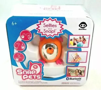 Snap Pets - Selfies In A Snap Portable Bluetooth Camera (WowWee) Peach Dog • $24.62