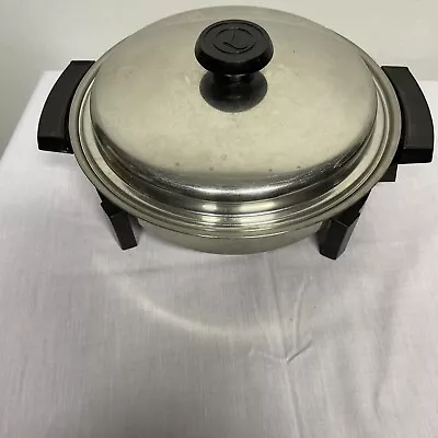 Vintage 37906 LIFETIME Electric Skillet Cookware Stainless Steel • $69.99