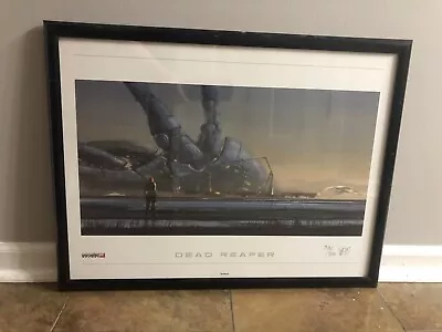 $525 • Buy Mass Effect 2 Dead Reaper Lithograph Poster W/ Normandy SR2 Art Print 758/800