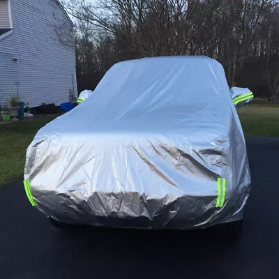 Universal Full Car Cover Waterproof All Weather Protection Fits Midsize Sedans A • $69.39