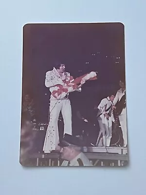 Elvis Presley Authentic Vintage 45+yr  Kodak Photo Auburn Al March 5 1974 • $99.99