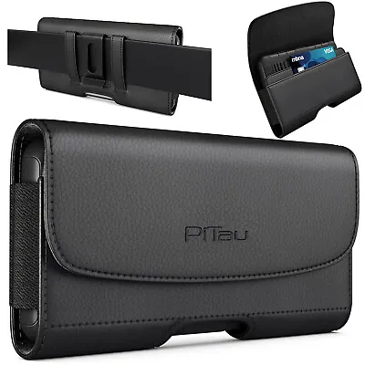 Belt Holster Case Magnetic Closure For Apple IPhone 12 Pro/12 Holder Pouch • $12.95