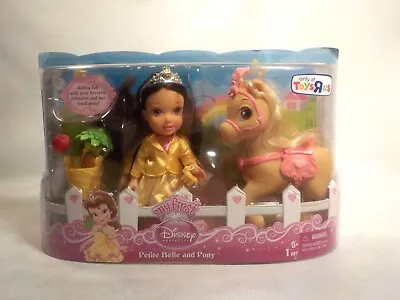 Vintage DISNEY PRINCESS My First Petite Belle & Pony NEW-NOS Sealed Toys R Us • $39