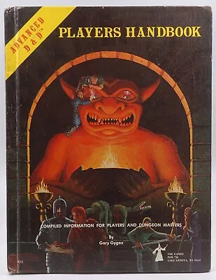 Advanced Dungeons & Dragons Players Handbook: Special Reference Work Gary Gygax • $71.81