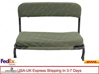 Jeep Flat Fender M38 With 7″ Short-Back Rear Seat Covers And Cushions • $314.99