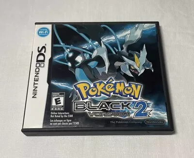 Pokémon Black Version 2 (Nintendo DS 2012) COMPLETE - AUTHENTIC - TESTED • $164.61