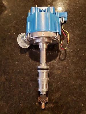 $73.95 • Buy Ford Fe 352 360 390 427 428 Hei Distributor 65k Volt Coil Blue Cap