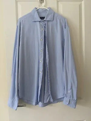 Massimo Dutti Blue Shirt Size 44 VGUC • $9.90