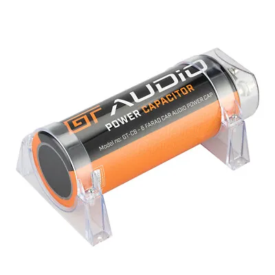 Bassface GT Audio GT-C6 16v 6 Farad Car Audio Power Capacitor Digital Display • £56.99