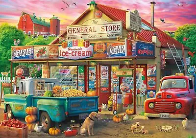 Buffalo Games - Country Store - 500 Piece Jigsaw Puzzle Multicolor 21.25  L X 1 • $27.22