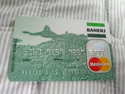 Brasil - Banerj Bank - MasterCard - Vintage - 1 Card • $20