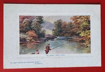 Raphael Tuck Picturesque Wales Series Postcard - The Llugwy Capel Curig #z • £1.50