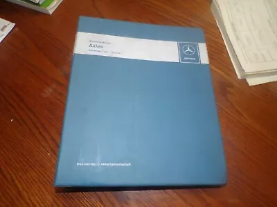 OEM Factory Mercedes#KD00102211300 Axle WorkShop Manual R107W114/115/116 Aug-73 • $97.47