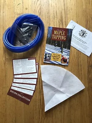 Maple Syrup Tree Tapping Kit – (10) Spiles Taps (10) 3' Tubes Filter Guide • $25