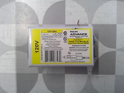 Philips Advance REB-113-M6-BLS 13W 120V CFL Ballast **Free Shipping** • $25