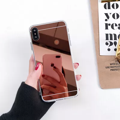 Shockproof Mirror Case For IPhone 13 12 11 Pro X XR XS Max 8 7 + 6 6S Plus Cover • $8.29