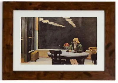  Automat   Framed Print By Edward Hopper  • £28.04