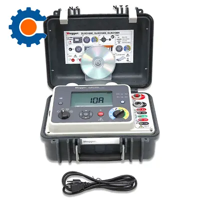 Megger DLRO100H - Micro-Ohmmeter / DLRO / Bond Testing • $6499.95