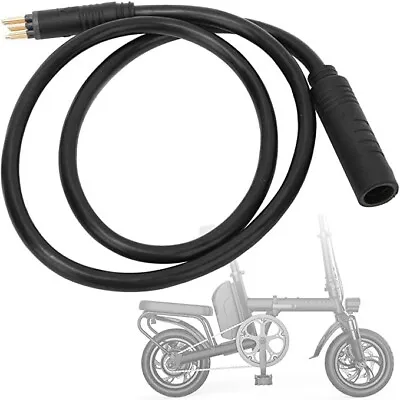 New Electric Bike Hub Motor Cable 9 Pin Male Female  60cm Black 250-1200W Julet • $13.99