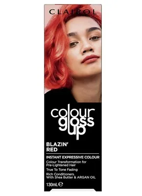Clairol Colour Gloss Up Conditioner - Blazin Red - 130ml - New In Box • £8.99