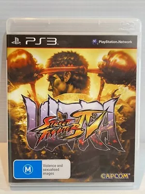 ULTRA STREET FIGHTER IV  |   Sony Playstation 3 PS3 Game  CAPCOM 2014 • $45