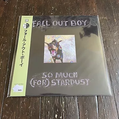 Fall Out Boy – So Much (For) Stardust Vinyl Record BRAND NEW /300 Clear Assai • £50