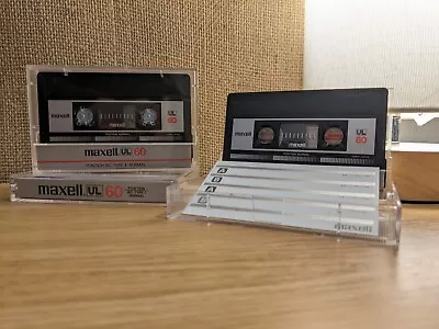 Maxell UL 60 Min Compact Cassette Type I Normal Bias Recorded On Once 1982 • £2.99