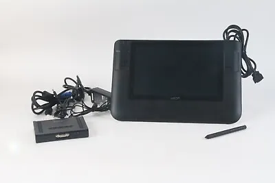 Wacom DTZ-1200W/G Interactive Display Graphics Tablet W/ Converter Box  Pen • $125.99