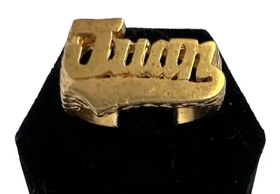 Vintage JUAN Brass Metal Ring • $9.99