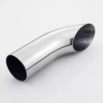 2.25   Inlet Turn Down Exhaust Tip Pipe 2.36  Outlet 8  Long 304 Stainless Steel • $27.97