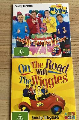 The Wiggles DVD Lot The Sunday Telegraph Happy 15th Birthday On The Road Music • $24